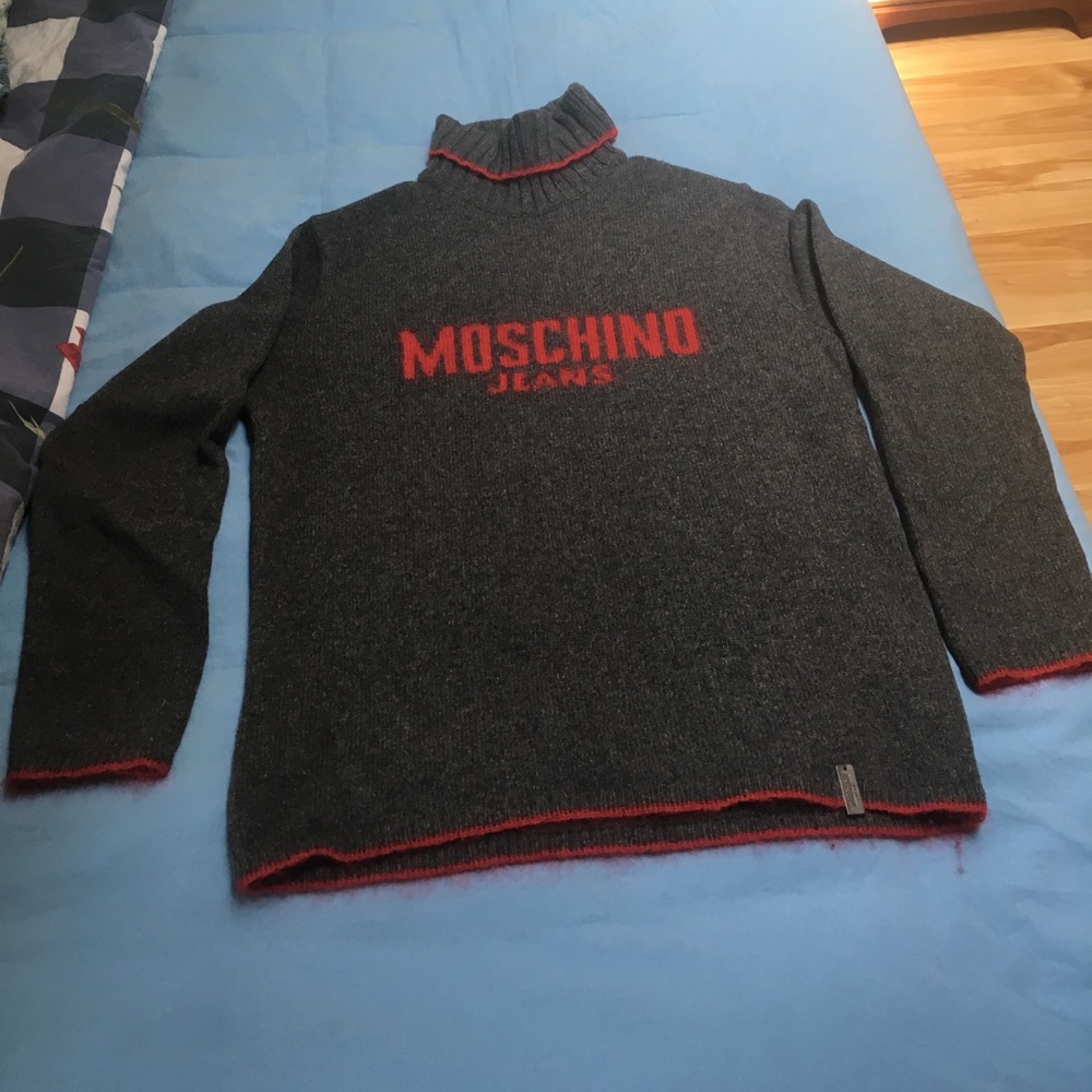 Moschino Wool Turtleneck Sweater